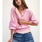 Cozy Button Pullover Sweater