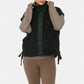 Cozy Sherpa Snap Vest