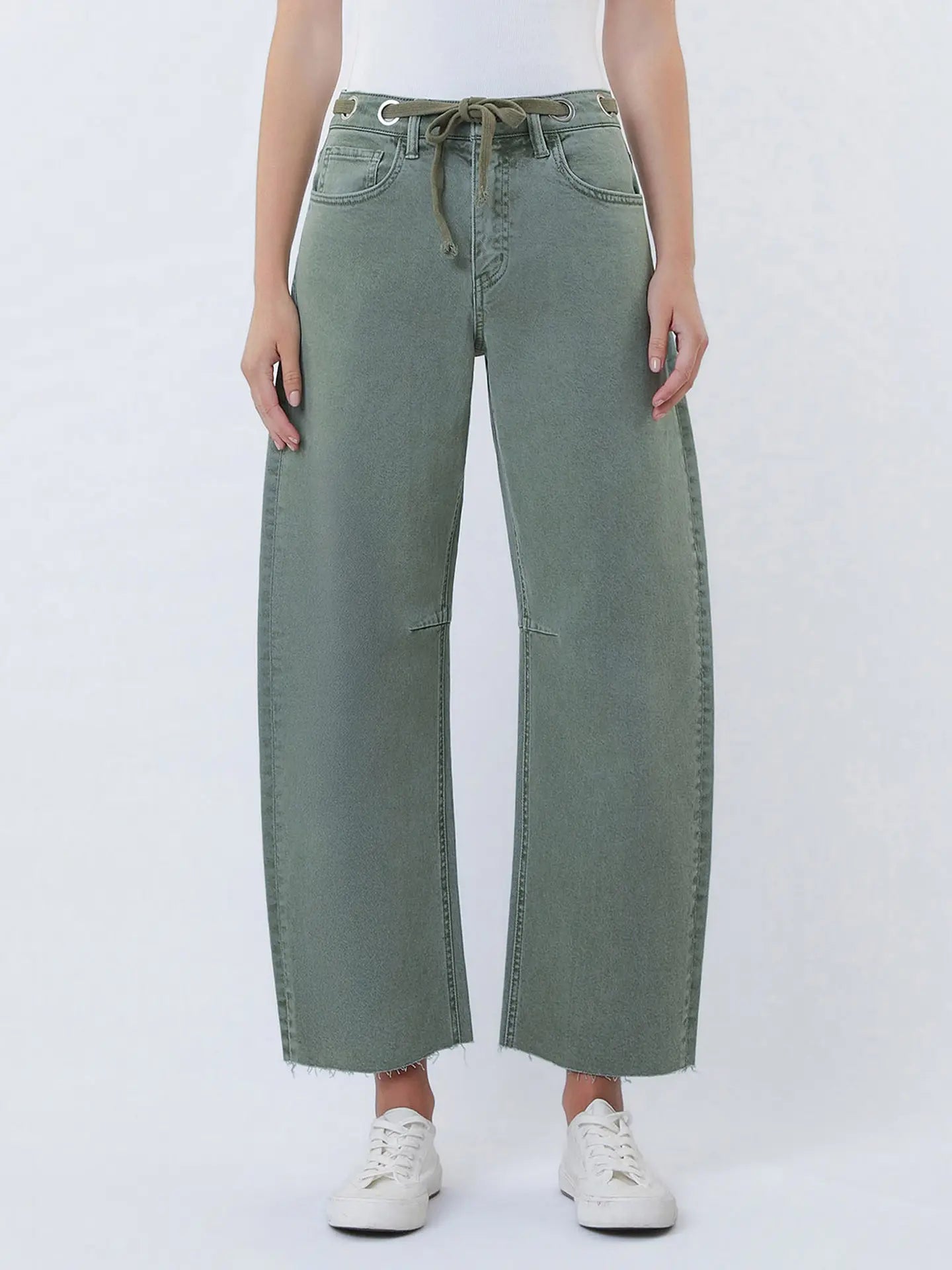 Sage Barrel Denim