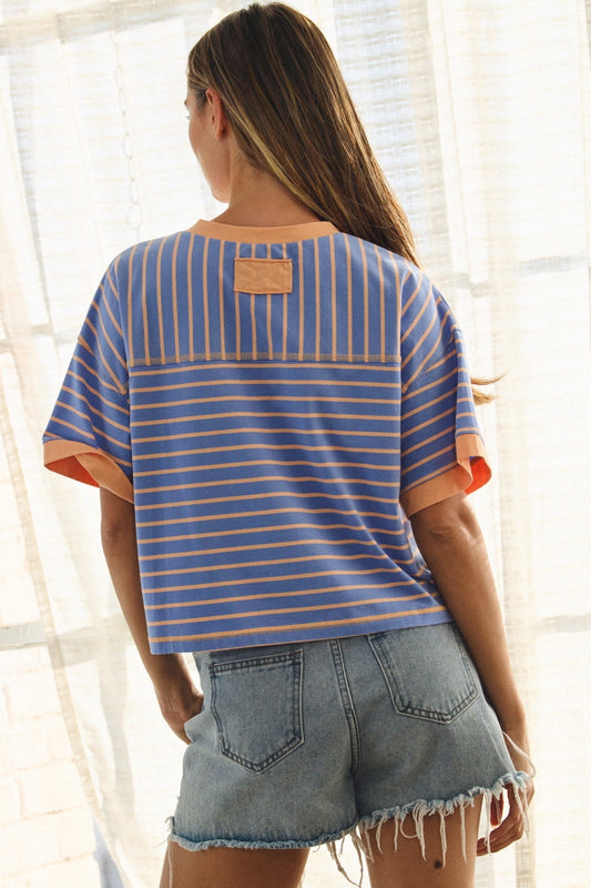 Soft Stripe Everyday Tee