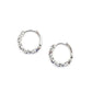 Ellie Pearl Hoops || Gold
