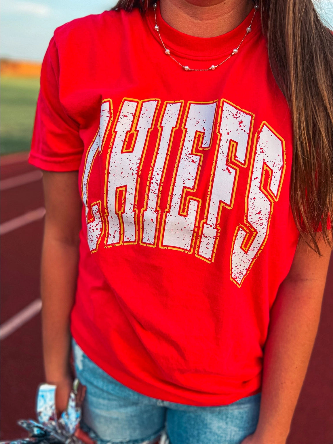 CC Chiefs Oversized Font Tee