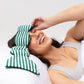 Green Cabana Weighted Sleep Mask