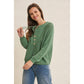 Textured Dolman Sweater