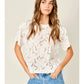 Lace Floral Top