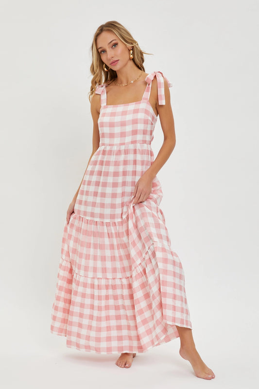 Sweet Meadow Gingham Dress