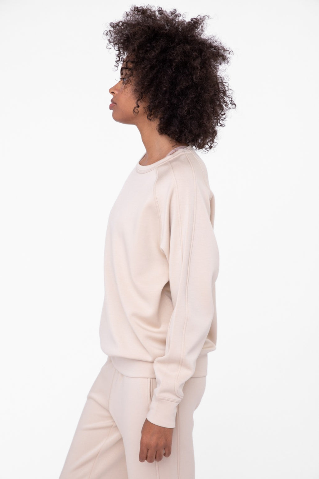 Elevated Crew Neck - Natural