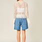 Polka Dot Barrel Shorts