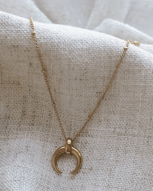 Darcie Crescent Moon Necklace