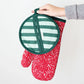 Holiday Floral Pot Holder Set