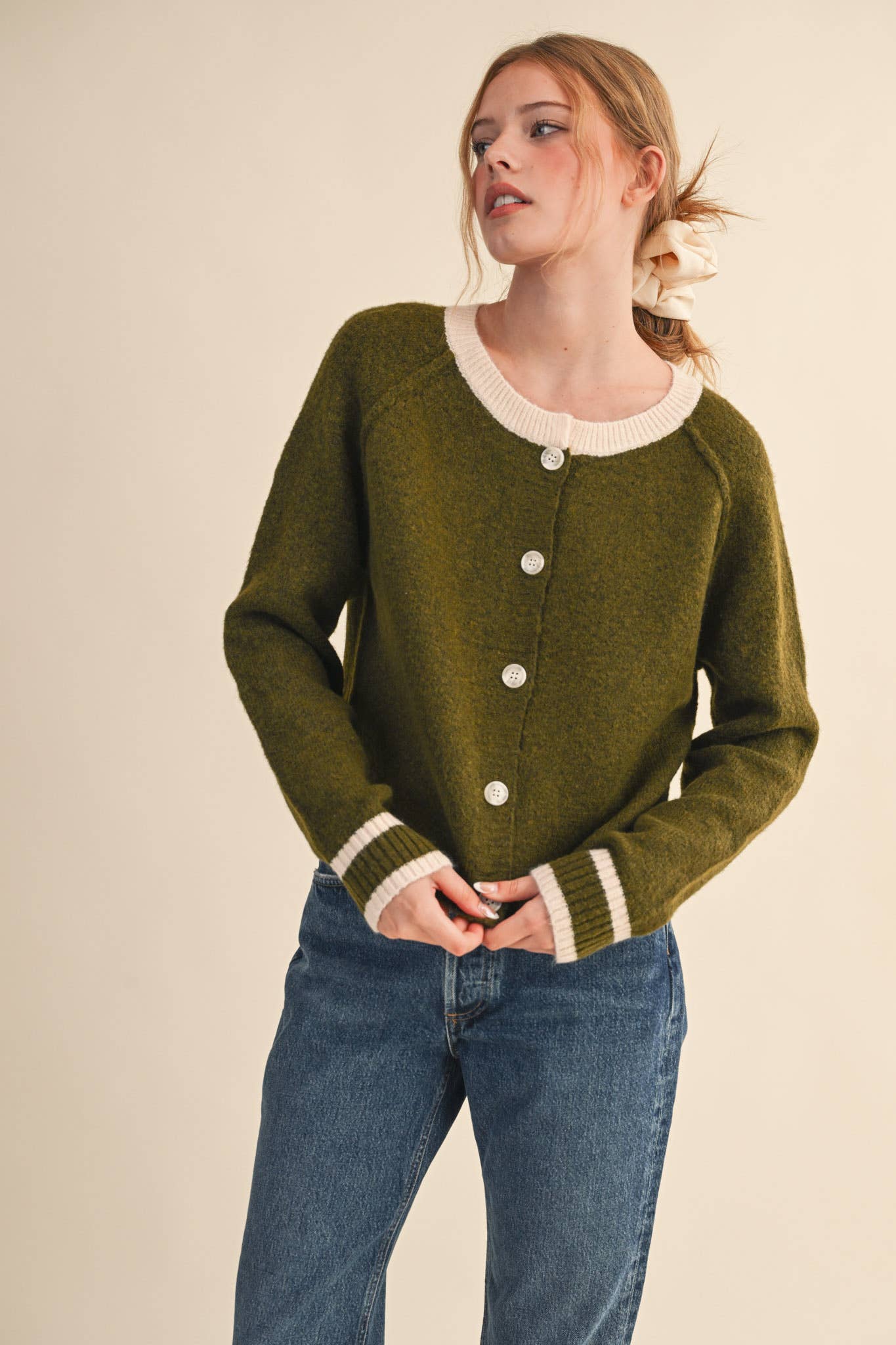 The Elevated Two-Tone Cardi