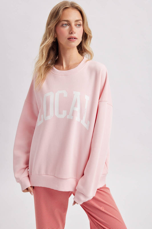 Distressed Local Crewneck