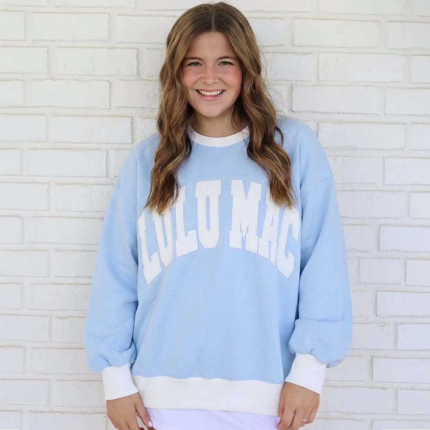 Lulu Mac Color Block Crew