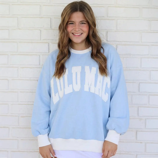 Lulu Mac Color Block Crew