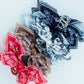 Paisley Claw Clip I Red