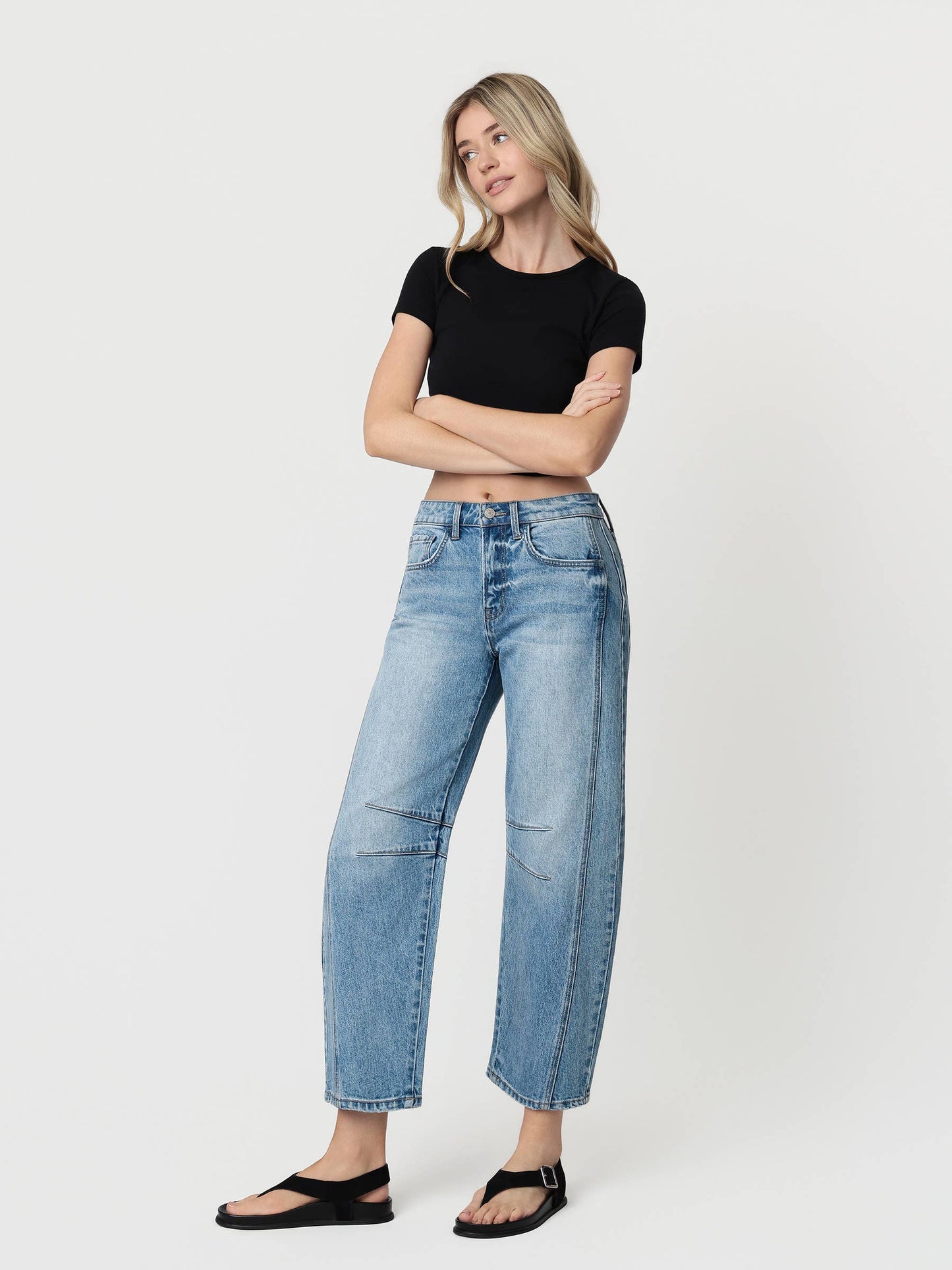 Katie Barrel Jeans