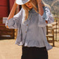 Striped Button-Up Shirt