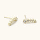 Tully Micro Bar Studs I Gold