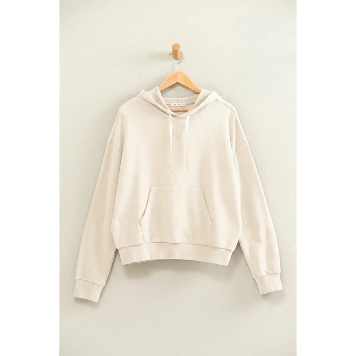 The Comfort Club Hoodie I Cream