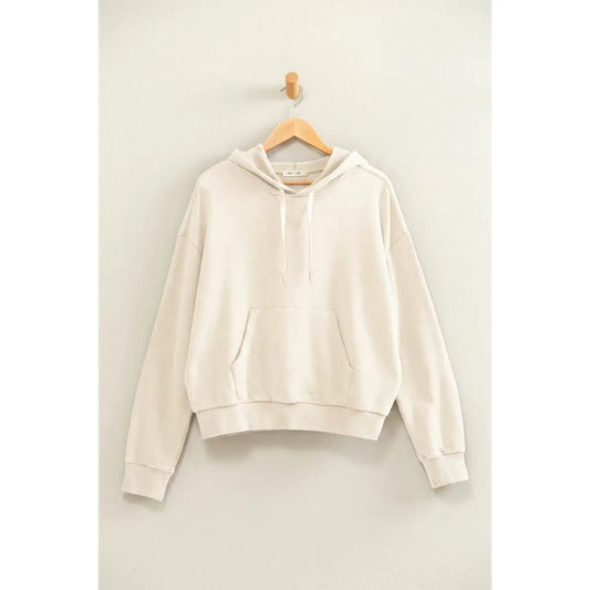 The Comfort Club Hoodie I Cream