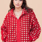 Fireside Check Plush Zip Jacket