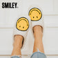 Smiley Slippers - White