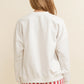 Bow Embroidered Crewneck