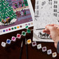Holiday Paint-By-Number Art Kit