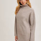 Turtle Neck Sweater Dress
