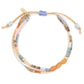 Mixed Media Bracelet - Inspiration/Red Aventurine/Gold