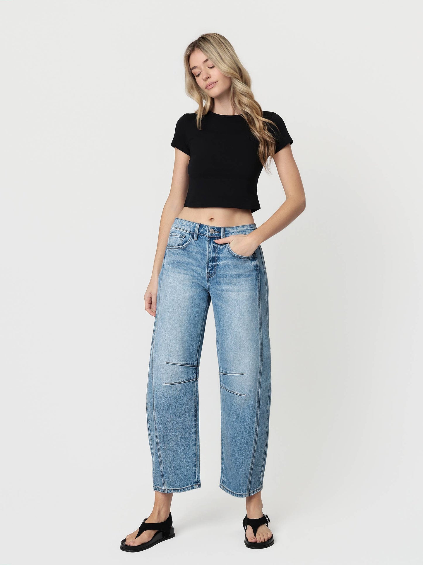 Katie Barrel Jeans