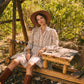 Romantic Toile Mini Dress