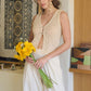 V-Neck Crochet Vest