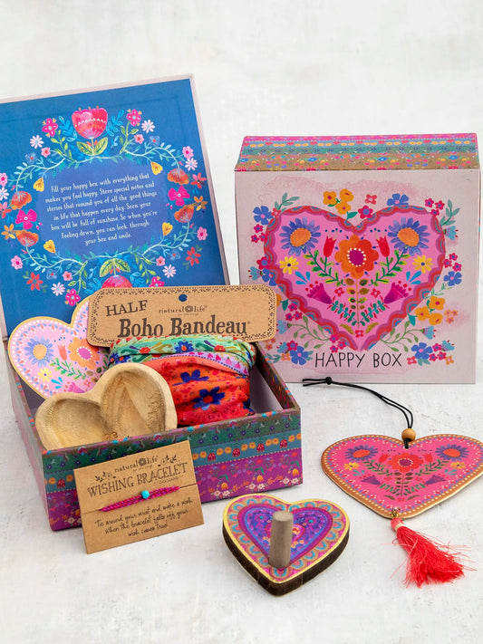 Happy Box Gift Set - Folk Heart