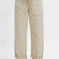 Tan Barrel Cargo Pants
