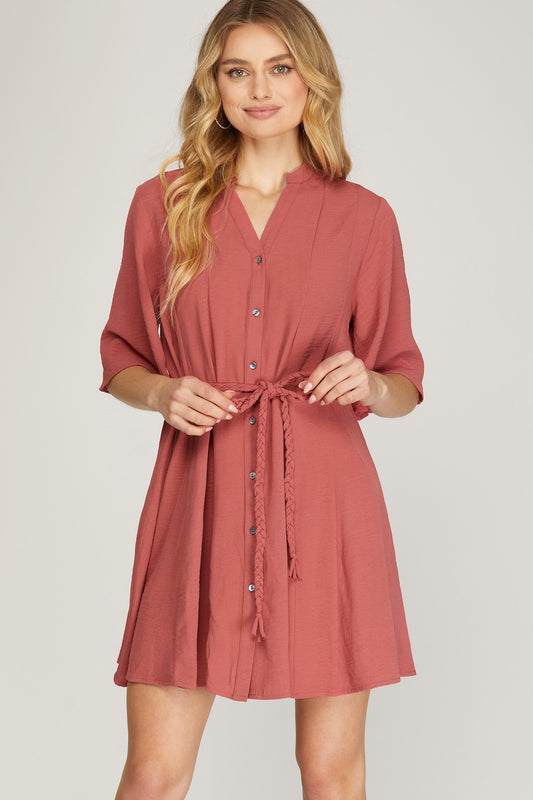 Bell Sleeve Dress