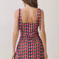 Multi Plaid Mini Dress