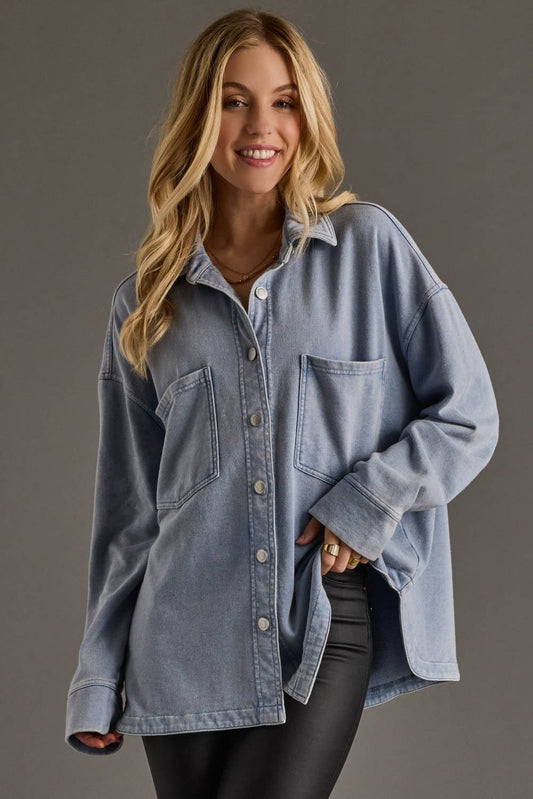 The Everyday Denim Shacket