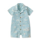 Port Town Organic Baby Boy Romper