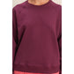 Soft + Slouchy Raglan Pullover I White
