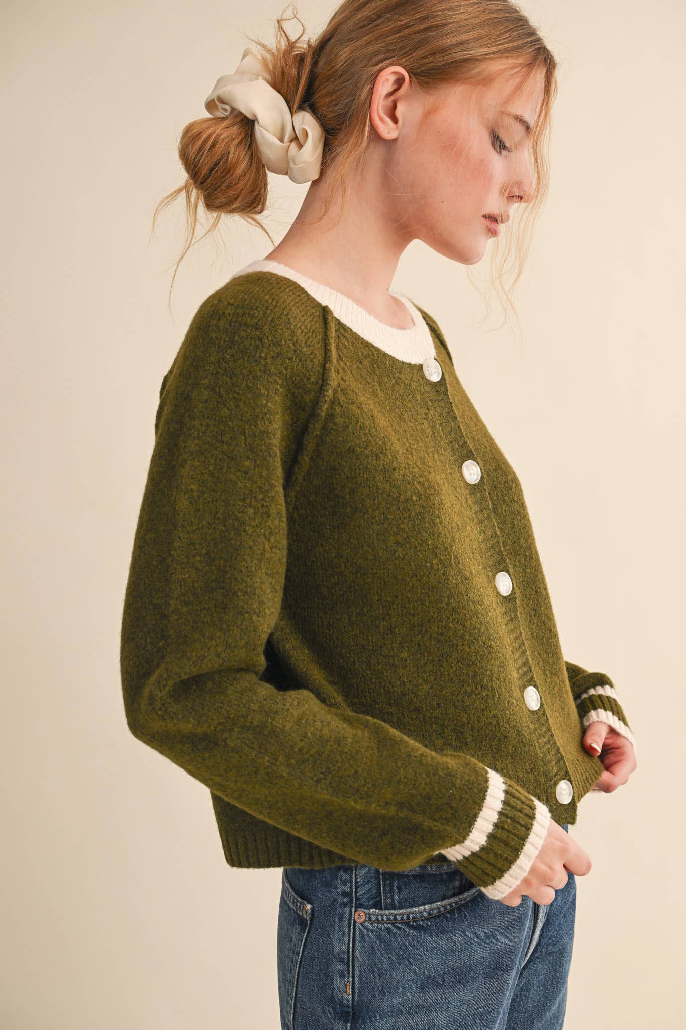 The Elevated Two-Tone Cardi