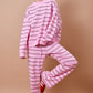 On Repeat Striped Lounge Set