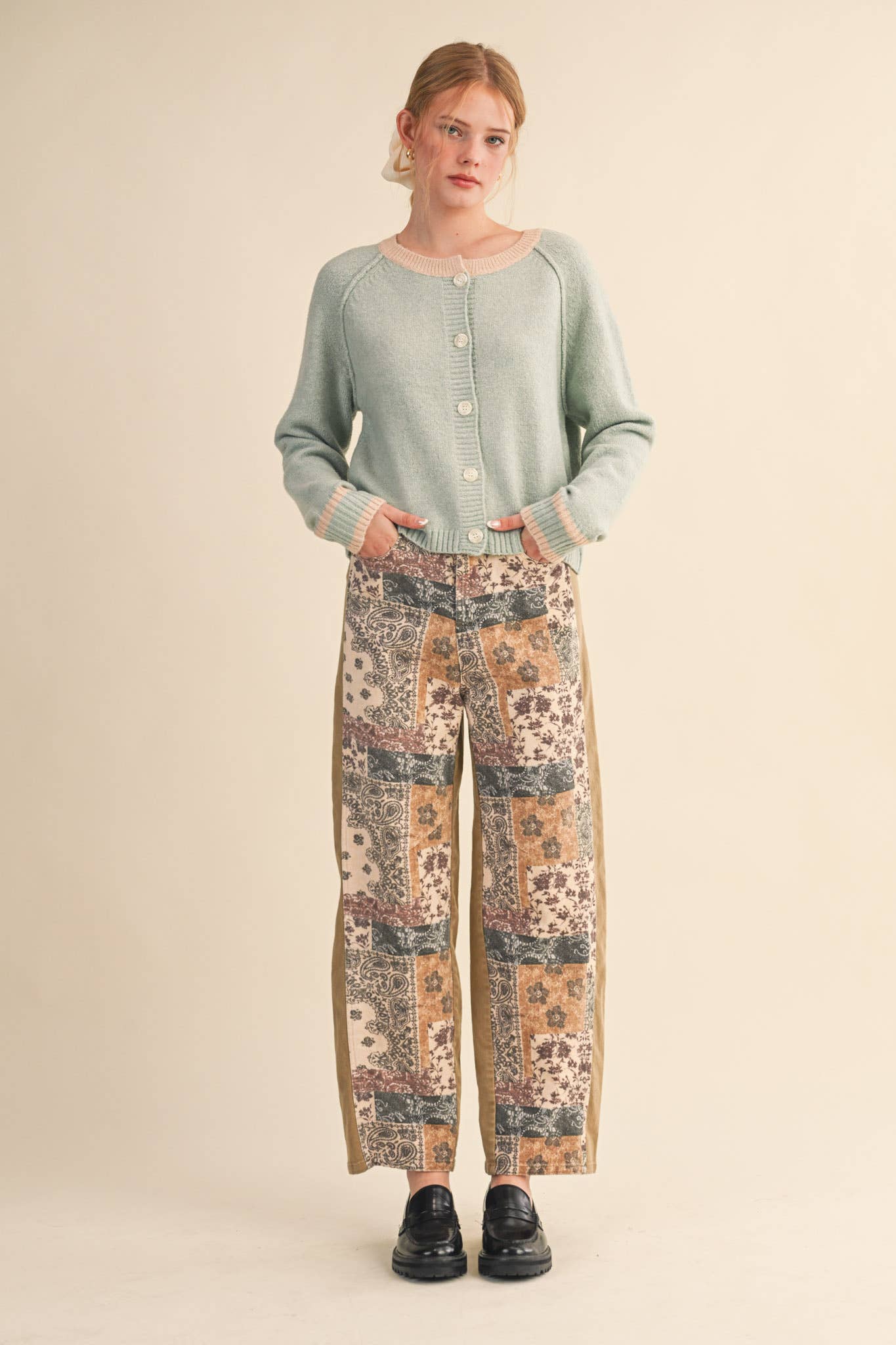 The Elevated Two-Tone Cardi