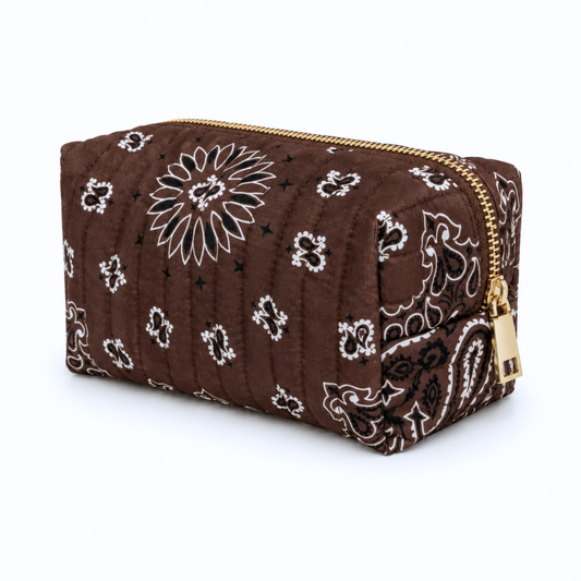 Cocoa Bandana Pouch