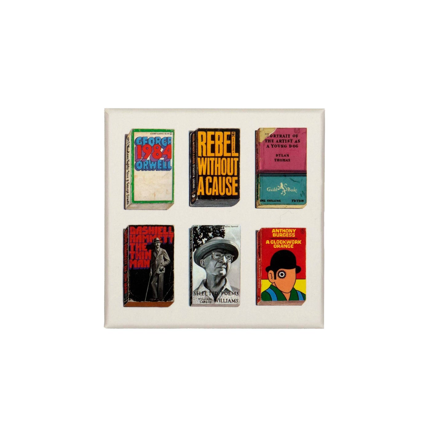 Vintage Paperbacks Memory Game