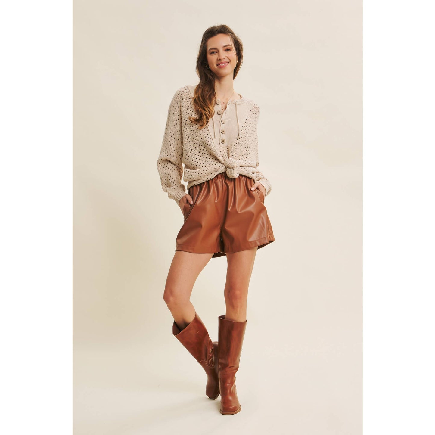 Textured Dolman Sweater