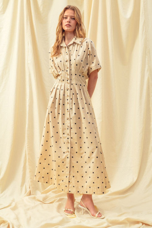 Sweet Polka Dot Dress