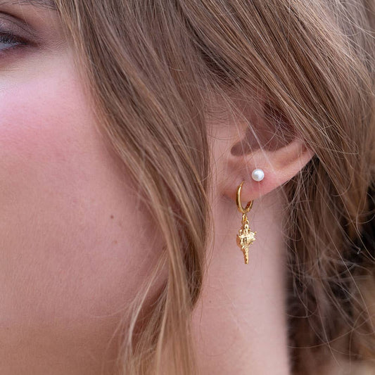 Freshwater Pearl Stud Earrings