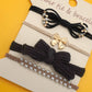 Hair Tie & Bracelet Set I Ivory