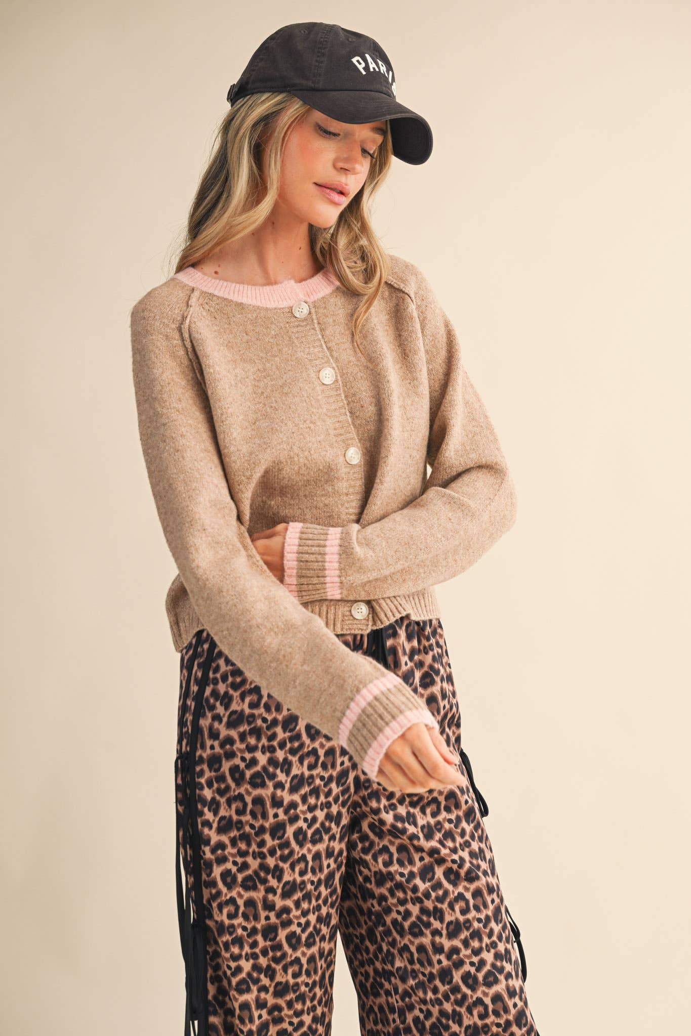 The Elevated Two-Tone Cardi